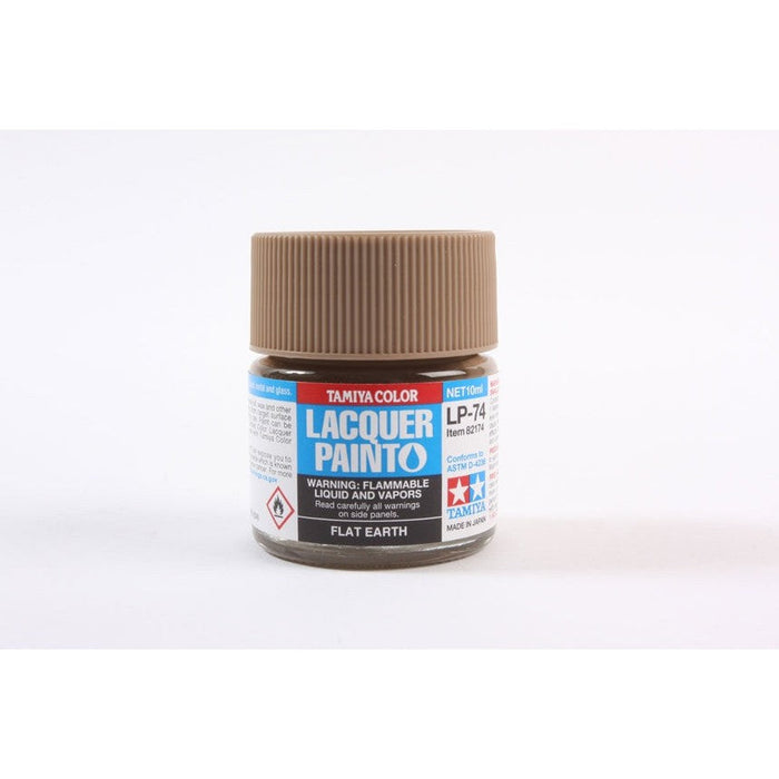 Tamiya Lacquer LP-74 Flat Earth — exact product reference