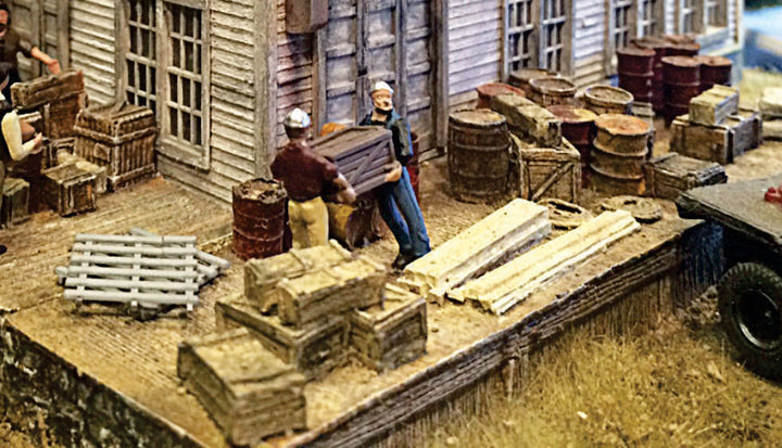Bar Mills HO Scale Loading Dock with Details – 02019 — exact product reference