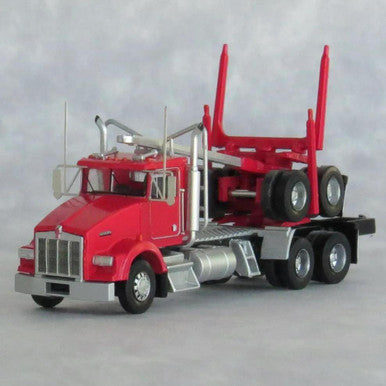 Trainworx 48083 – Kenworth T800 Log Truck Red – N Scale product image