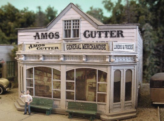 Bar Mills HO Scale Amos Cutter General Merchandise Kit – 0462 — exact product reference