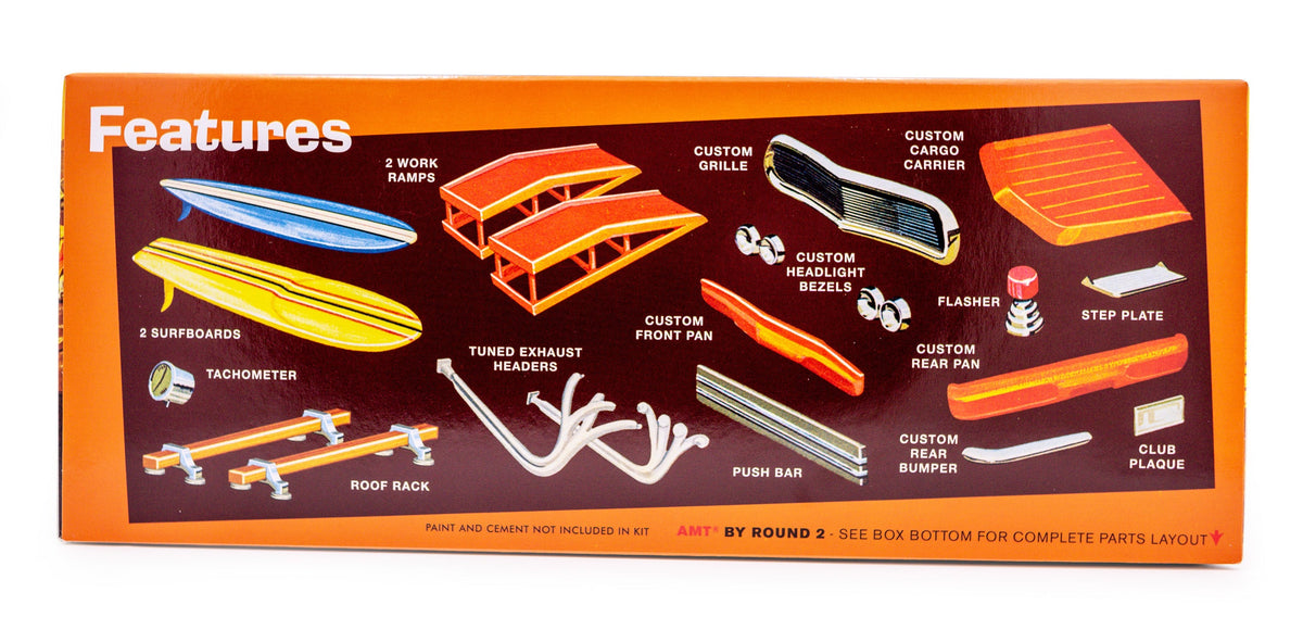 AMT1131 1965 Chevrolet Chevelle Surf Wagon 4-in-1 exact product image 1