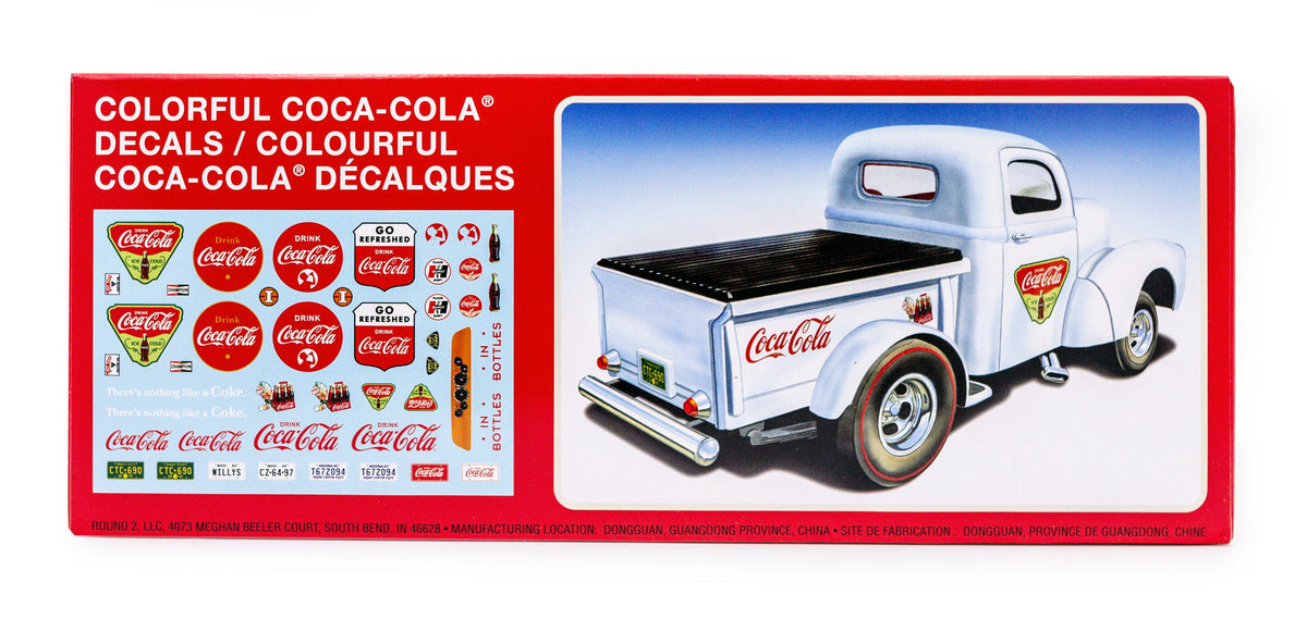 AMT1145 1940 Willys Pickup Gasser Coca-Cola exact product image 1