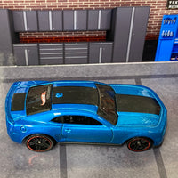 Loose Hot Wheels - 2012 Chevy Camaro - Blue and Black