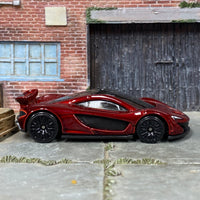 Loose Hot Wheels - McLaren P1 - Dark Red