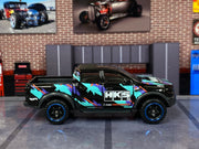 Loose Hot Wheels - 2019 Ford Ranger Raptor 4X4 Truck - Black, Blue and Purple HKS