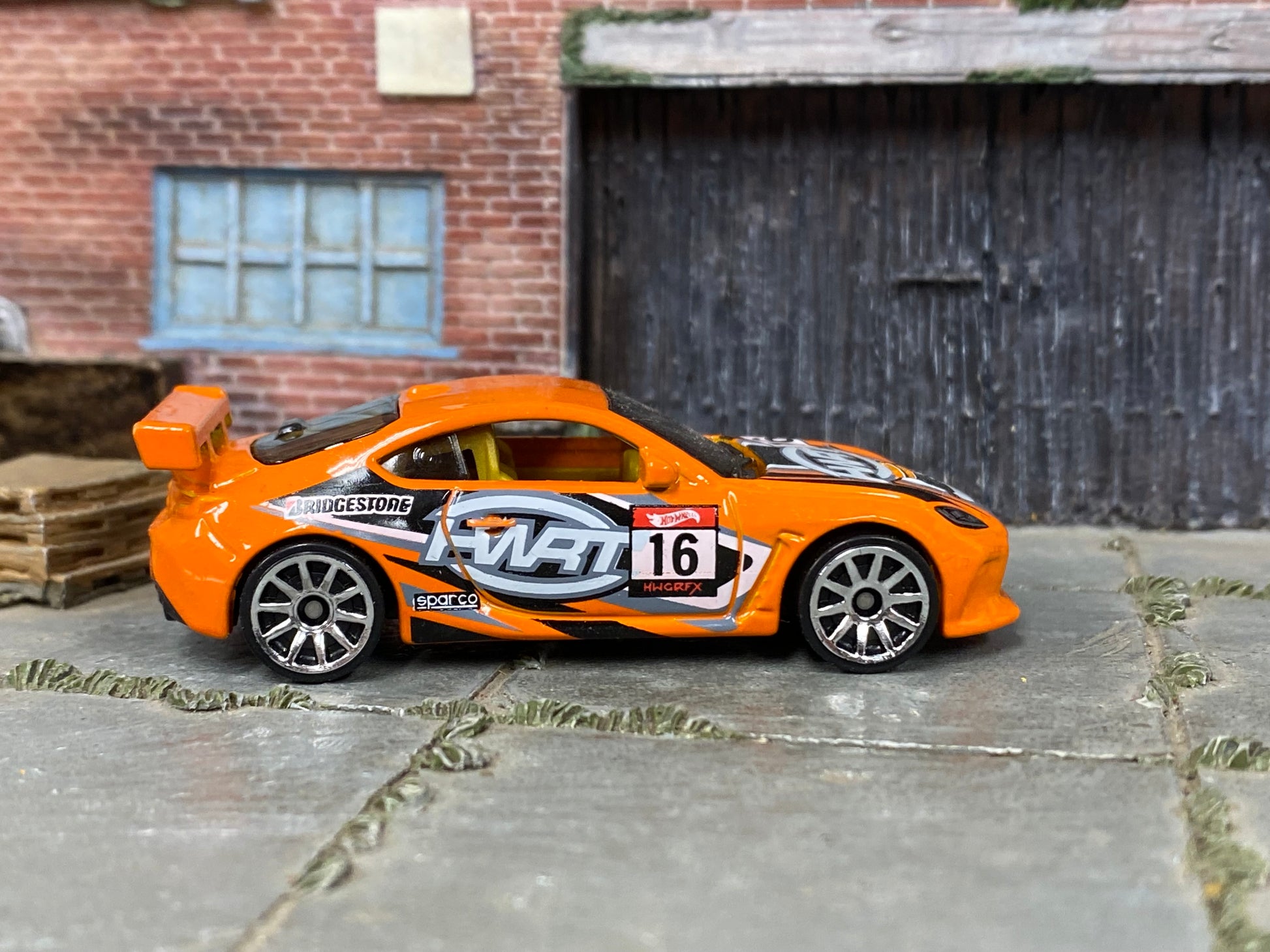 Loose Hot Wheels - Toyota GR86 Cup Race Car - Orange
