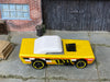 Loose Hot Wheels - Small Bloc Pine Wood Derby - Yellow TAXI