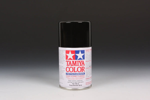 Tamiya PS-5 Black Polycarbonate Spray Paint — exact product reference