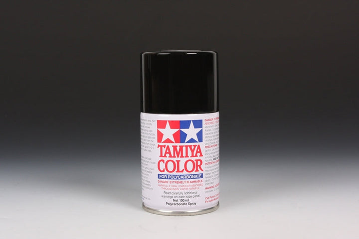 Tamiya PS-5 Black Polycarbonate Spray Paint — exact product reference