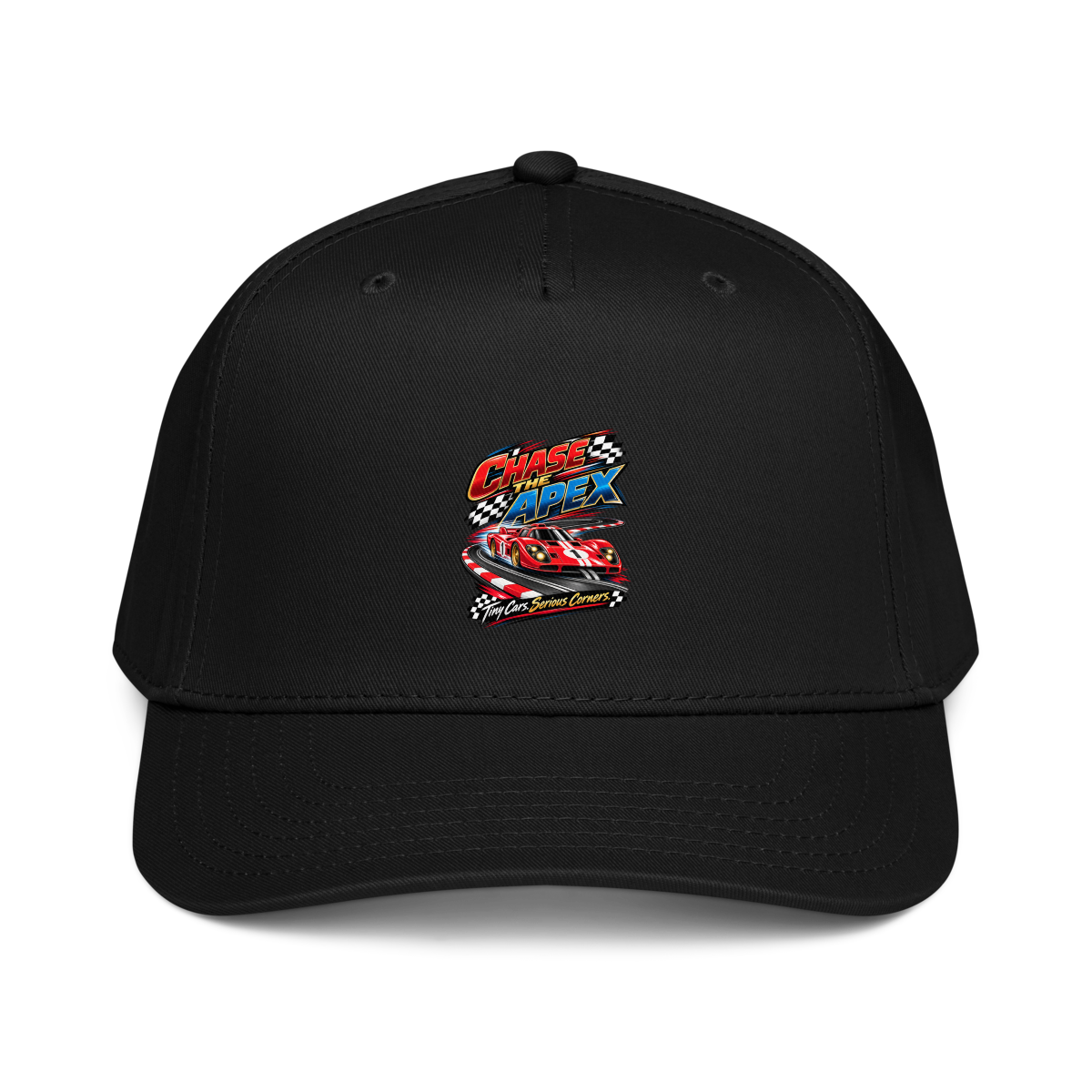 Chase the Apex Baseball Cap product mockup