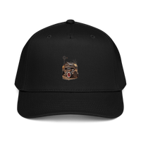 Rust and Thunder Rat Rod Pickup Baseball Cap product mockup 7