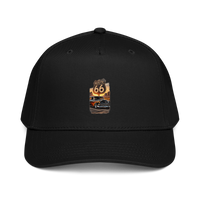 Route 66 Flame Cruiser Baseball Cap product mockup 7