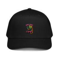 Muncle Mikes Hot Rod and Rat Rod Shirt Mayhem! Monster Rods! (014) Baseball Cap product mockup 7