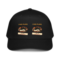 I Had Plans, the Cat Rescheduled Baseball Cap product mockup 7