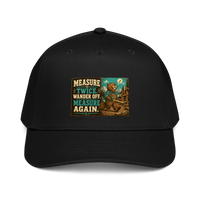 Funny Bear Cabin Baseball Cap product mockup 7