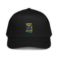 Muncle Mikes Hot Rod and Rat Rod Shirt Mayhem! Monster Rods! (026) Baseball Cap product mockup 7