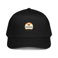 Hancock Gasoline Vintage Gas and Oil T-Shirt — Muncle Mikes Baseball Cap product mockup 7