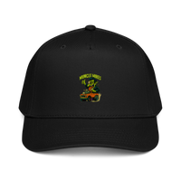 Muncle Mikes Hot Rod and Rat Rod Shirt Mayhem! Monster Rods! (010) Baseball Cap product mockup 7