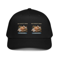 The Starter Is Awake Sourdough Baseball Cap product mockup 7