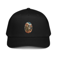 Vintage Aviation Pin-Up T-Shirt – Edition 18 Baseball Cap product mockup 7
