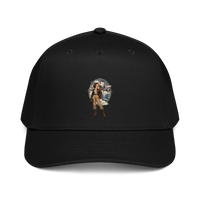 Vintage Aviation Pin-Up T-Shirt – Edition 38 Baseball Cap product mockup 7
