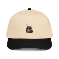 Rust and Thunder Rat Rod Pickup Baseball Cap product mockup 2