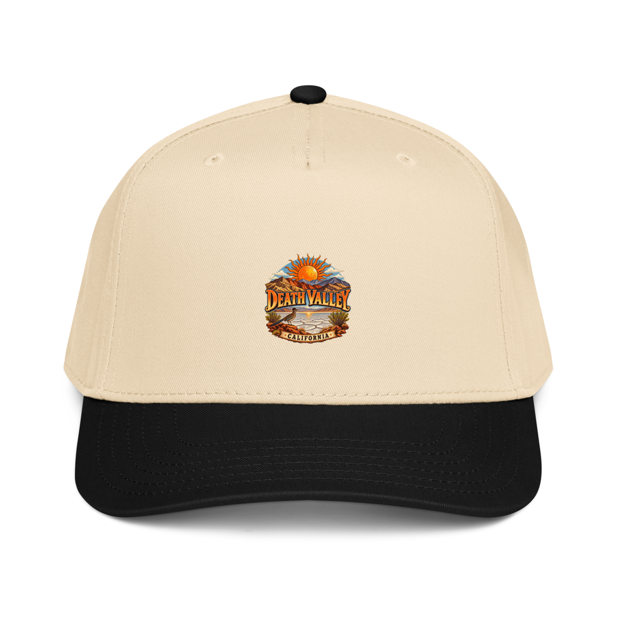 Death Valley Enamel Baseball Cap product mockup 2