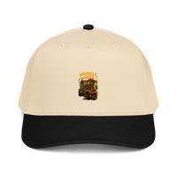 Muncle Mikes Hot Rod and Rat Rod Shirt Mayhem! Monster Rods! (034) Baseball Cap product mockup 2