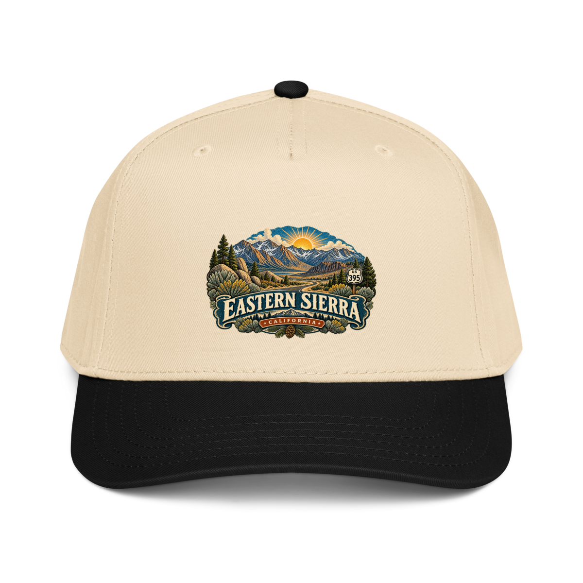 Eastern Sierra Scenic Baseball Cap product mockup 2