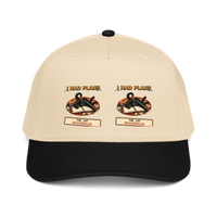 I Had Plans, the Cat Rescheduled Baseball Cap product mockup 2
