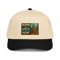 Funny Bear Cabin Baseball Cap product mockup 2