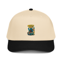 Muncle Mikes Hot Rod and Rat Rod Shirt Mayhem! Monster Rods! (026) Baseball Cap product mockup 2