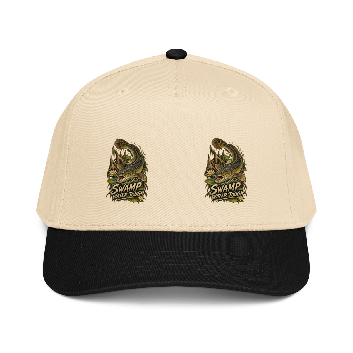 Swamp Water Tough Fish Baseball Cap product mockup 2