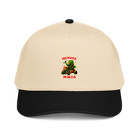 Muncle Mikes Hot Rod and Rat Rod Shirt Mayhem! Monster Rods! (025) Baseball Cap product mockup 2