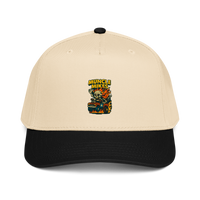 Muncle Mikes Hot Rod and Rat Rod Shirt Mayhem! Monster Rods! (028) Baseball Cap product mockup 2