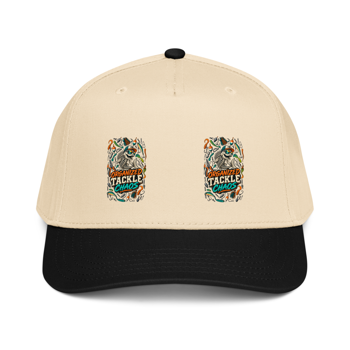 Organized Tackle Chaos Baseball Cap product mockup 2