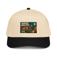 Remote Work Baseball Cap product mockup 2