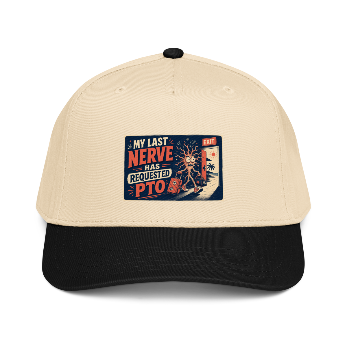 Vacation Mode Baseball Cap product mockup 2