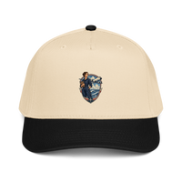 Vintage Aviation Pin-Up T-Shirt – Edition 39 Baseball Cap product mockup 2