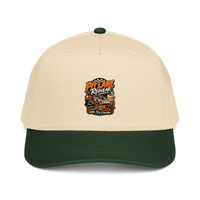 Pit Lane Regular Baseball Cap product mockup 5