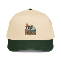 Highway 395 Eastern Sierra Baseball Cap product mockup 5