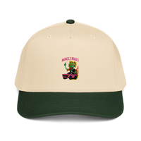 Muncle Mikes Hot Rod and Rat Rod Shirt Mayhem! Monster Rods! (014) Baseball Cap product mockup 5