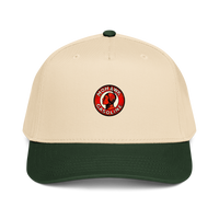 Mohawk Gasoline Vintage Gas and Oil T-Shirt — Muncle Mikes Baseball Cap product mockup 5