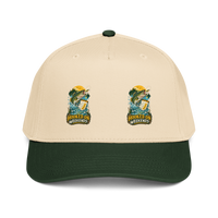 Hooked on Weekends Fishing Baseball Cap product mockup 5