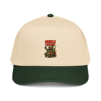 Muncle Mikes Hot Rod and Rat Rod Shirt Mayhem! Monster Rods! (007) Baseball Cap product mockup 5