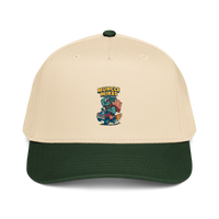 Muncle Mikes Hot Rod and Rat Rod Shirt Mayhem! Monster Rods! (018) Baseball Cap product mockup 5