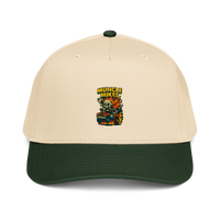 Muncle Mikes Hot Rod and Rat Rod Shirt Mayhem! Monster Rods! (028) Baseball Cap product mockup 5
