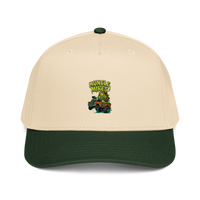 Muncle Mikes Hot Rod and Rat Rod Shirt Mayhem! Monster Rods! (037) Baseball Cap product mockup 5