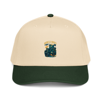Muncle Mikes Hot Rod and Rat Rod Shirt Mayhem! Monster Rods! (041) Baseball Cap product mockup 5