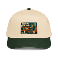 Remote Work Baseball Cap product mockup 5